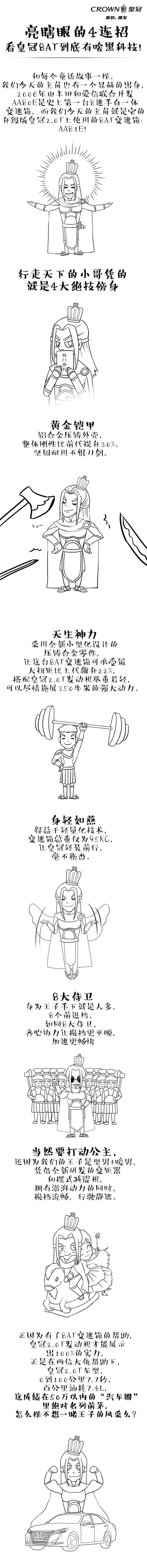 亮瞎眼的4連招，看皇冠8AT到底有啥黑科技！
